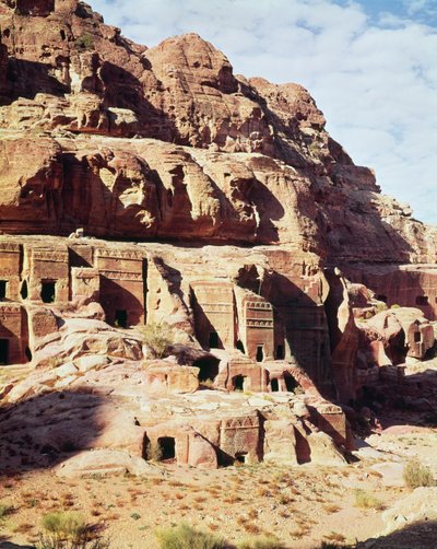View of the Street of Facades by Nabatean